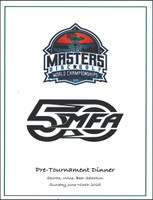 2025 Masters DG Pre-Tournament Dinner Pamphlet thumb