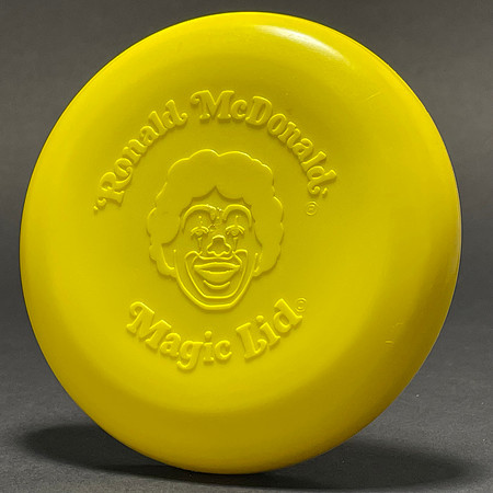 McDonald's—Magic Lid—Yellow