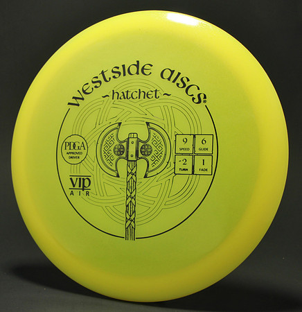 Hatchet, VIP Air—Yellow—Black
