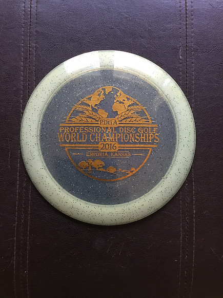 2016disc golf championship disc
