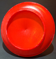 Hast Mfg. Co—Twirl-A-Saucer—Red—Bottom