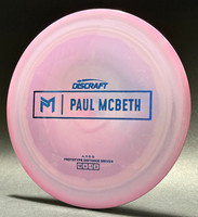 Ares, ESP—Paul McBeth Prototype—Pink-Purple Swirl—Metallic Blue