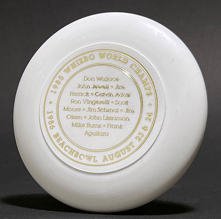 Beach Bowl, 1986 (6th)—Dynamic Mini-Flyer—White—Gold