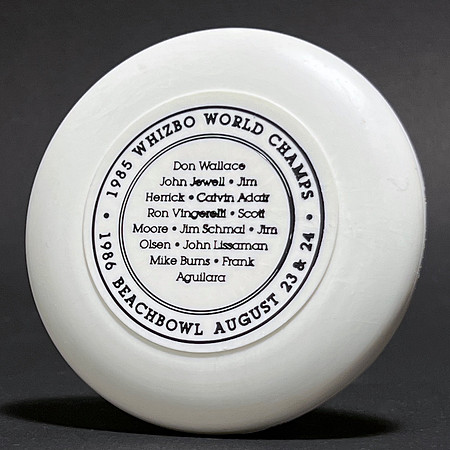 Beach Bowl, 1986 (6th)—Dynamic Mini-Flyer—White—Black