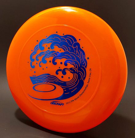 2013 FPA Worlds—Santa Cruz, CA—Discraft Sky-Styler—Orange—MetallicBlue