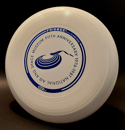 ASM, 1981—5th Anniversary—Wham-O 42BF Mold—White—Blue