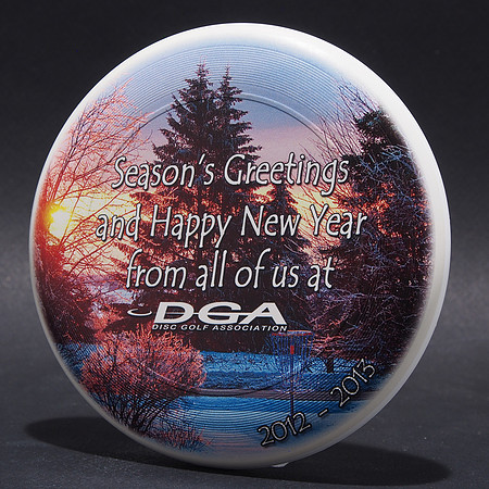 Christmas—DGA, 2012—Discraft Mini-Star—White—Supercolor
