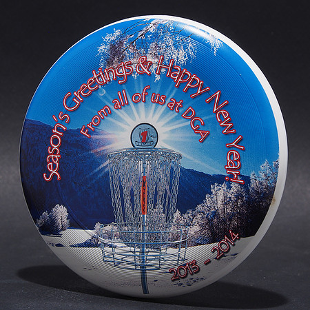 Christmas—DGA, 2013—Discraft Mini-Star—White—Supercolor
