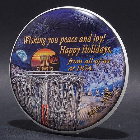 Christmas—DGA, 2014—Discraft Mini-Star—White—Supercolor