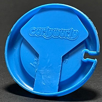Cadbury Curlywurly—Flip'N Fly Knockoff—Blue—Bottom