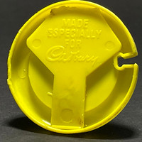 Cadbury Curlywurly—Flip'N Fly Knockoff—Yellow—Bottom