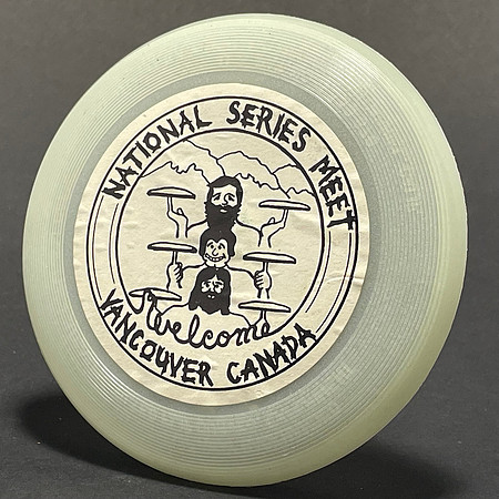 Vancouver National Series Meet, 1978—Wham-O Mini—Glow—Label