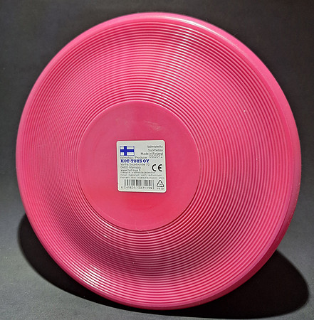 Hot Toys Toys Oy—Heittolevy Hot-Toys—Pink—Label