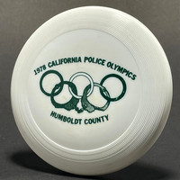 California Police Olympics, 1978—Wham-O Mini—White—Green