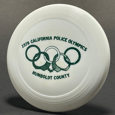 California Police Olympics, 1978—Wham-O Mini—White—Green