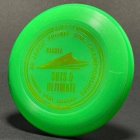 1981 All Japan Frisbee Disc Championships—TOWA Mini—Green—Gold
