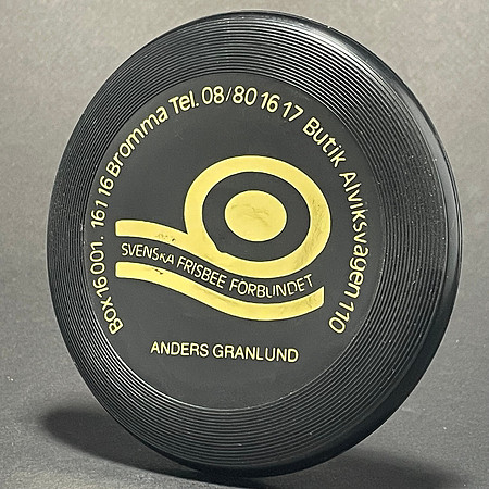 Svenska Frisbee Forbundet, Anders Granlund—Farusa Mini—Black—Gold