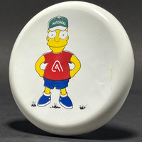Bart Simpson—Autoroll—White—Red, Yellow, Green, Blue, Black