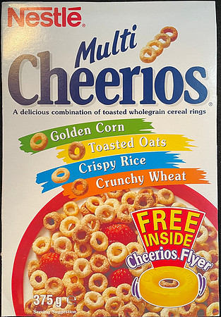 Cheerios Flyer-Flip'N Fly Knockoff—Nestle—Package