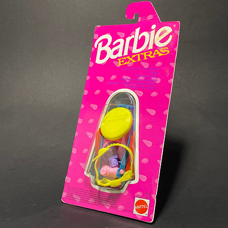 Mattel—Extras—Mini Disc—Yellow—Package