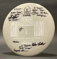 College DG National Champ, 2025—Discraft Force—Gray Metal Flake—White