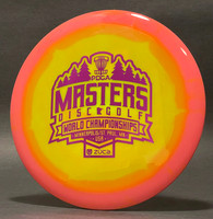 2025 PDGA Masters WC—Minneapolis/St. Paul, MN—Innova Gorgon—Pink-Yellow Swirl—Purple