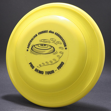 AFDA Pro Demo Tour, 1980—Toltoys FB—Yellow—Label