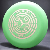 Disc Sport—Flyer—Green—Gold