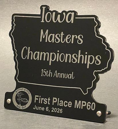 2026 Iowa Masters Championships—MP60—1st Place—Jeff Harper