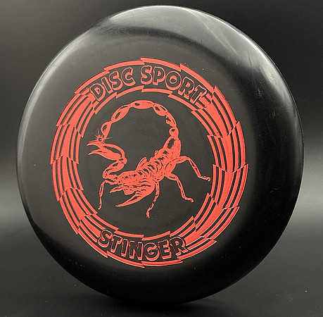 Disc Sport—Stinger—Black—Metallic Red
