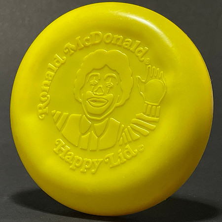 McDonald's—Happy Lid—Yellow