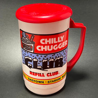 Comeback Cup, Chilly Chugger—Whirley Cup—Mini Lid—Red