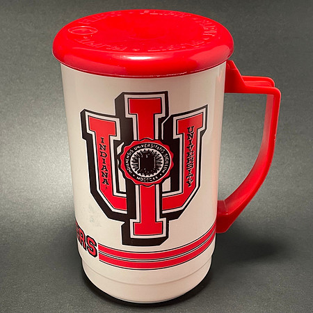 Comeback Cup, Indiana  University—Whirley Cup—Mini Lid—Red