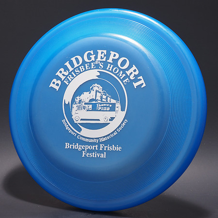 Bridgeport Frisbee Festival—Wham-O FB15—Blue—Silver