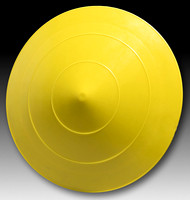 Wesco Products Co—Space Ball—Yellow—Bottom