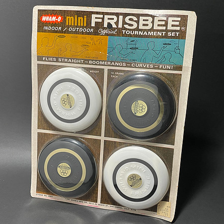 Wham-O—Raised Letter—2-over-3 Rings and 3-over-2 Rings—4 Pack