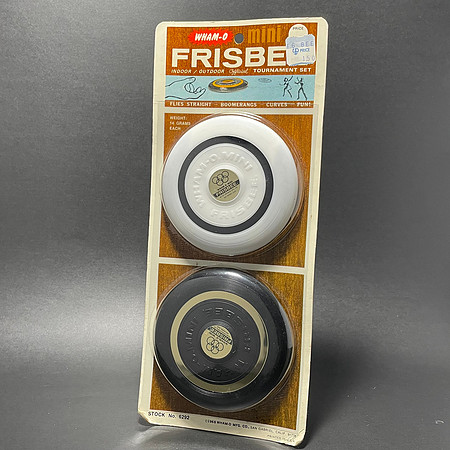 Wham-O—Raised Letter—3-over-2 and 2-over-3 Rings—2 Pack