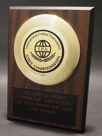 1981 AZ State Championships—MTA—Open Division—1st Place—Mike Hughes