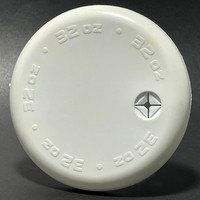 Coca-Cola Cup, Coke 32oz Lid—Whirley Mini—White