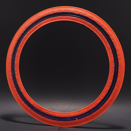 King Sport—Astonishing Flying Ring—Orange, Black—Gold—Bottom