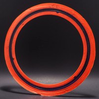 Superflight Inc.—Aerobie Sprint—Orange, Black—Gold—Back