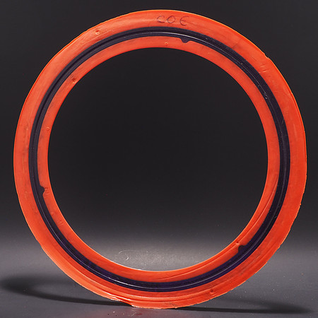Superflight Inc.—Aerobie Sprint—Orange, Black—Gold—Back