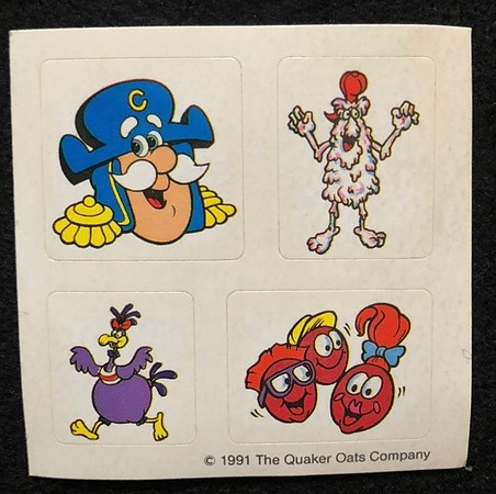 Cap’n Crunch—Humphrey Flyer Mini—Stickers