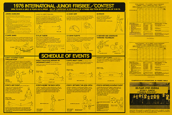 1976, Summer—National Hula Hoop and International Junior Frisbee Contests