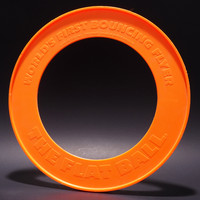 Getgey, Inc.—The Flat Ball—First Bouncing Flyer—Orange