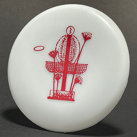 Unknown/Anonymous—DGBasket3—Innova Mini—White—Metallic Red Art