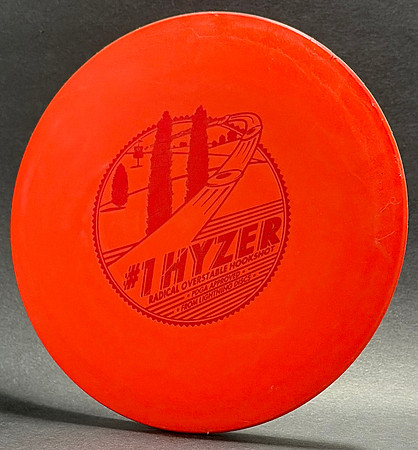 #1 Hyzer, Standard—Red—Metallic Red