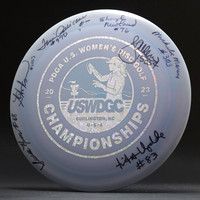Allen, Hokom, et al.—USWDGC, 2023—Discraft Scorch—Purple—Silver Hearts