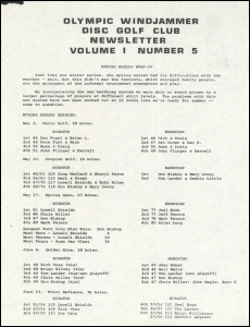 Olympic Windjammer DG Club—v1n5 July 1981 thumb