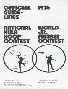 1976 World Jr. Contest—Official Guidelines
